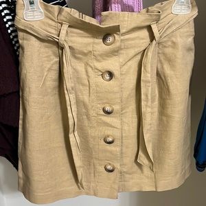 brown miniskirt from topshop!